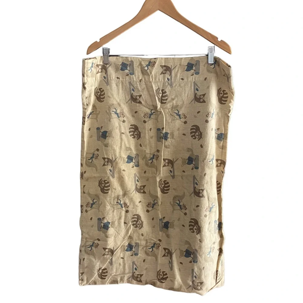 🤑10/$100 Cannon Wild squirrel owl raccoon fox standard flannel pillow case